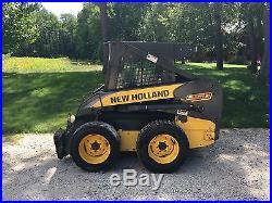 2008 New Holland L150 skidsteer with HEAT