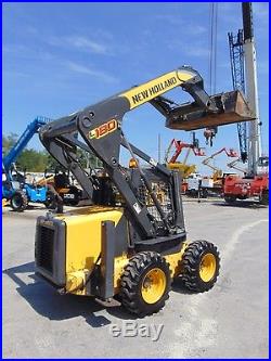 2009 New Holland Ls-180 Turbo Super Boom High Flow Hydraulic Stabalizers