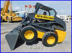 2012 New Holland L-220 Fast 2-speed Skid Steer Wheel Loader Great Hours