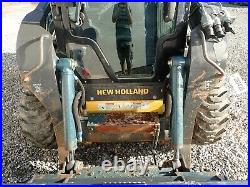 2012 New Holland L220 Skid Steer, Erops, Heat/ac, 2 Spd, Aux Hyd, Radio, 633 Hrs