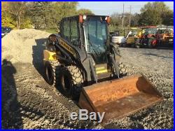2012 New Holland L220 Skid Steer Loader with Cab Heat A/C 2 Speed