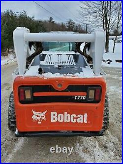 2013 Bobcat T770 Track Skid Steer High Flow Pre Emissions Tier 3 Kubota Diesel