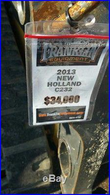 2013 New Holland C232 Track Skid Steer