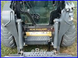 2014 New Holland L220 Skid Steer, Erops, Heat/ac, 2 Spd, Aux Hydraulics, 465 Hrs