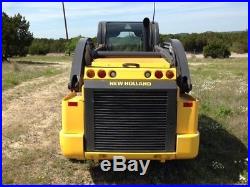 2015 New Holland L230, 240 Hrs, Polycarbonate Door, Grapple, Forks, 84 Bucket