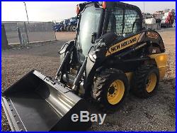2016 New Holland L220 Skid Steer ONLY 125 hours High Flow Plus Package