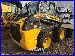 2016 New Holland L220 Skid Steer ONLY 125 hours High Flow Plus Package