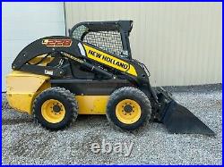 2016 New Holland L228 Skid Steer, Orops, 2 Speed, Aux Hyd, Hand/foot Controls
