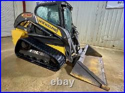 2018 New Holland C232 Standard Flow Cab Skid Steer Track Loader