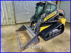 2018 New Holland C232 Standard Flow Cab Skid Steer Track Loader