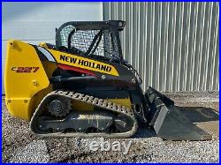 2020 New Holland C227 Track Loader, Orop, Aux Hyd, 2 Speed, Sjc Control, 411 Hrs