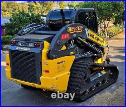 2023 New Holland C345 Track Skid Steer Loader, 102 Hrs! Mint Condition