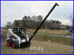 21' Telescopic Truss Boom Hoist Attachment Fits Skid Steer Loader