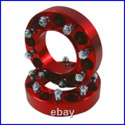 2PCS Skid Steer 8Lug Wheel Spacers For Bobcat Case CAT John Deere New Holland