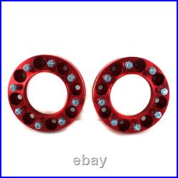 2PCS Skid Steer 8Lug Wheel Spacers For Bobcat Case CAT John Deere New Holland