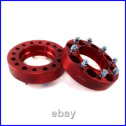 2PCS Skid Steer 8Lug Wheel Spacers For Bobcat Case CAT John Deere New Holland