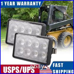 2X LED Work Light For New Holland Skid Steer LX465 LX485 LX565 LX665 LX865 LX885 2X LED Work Light For New Holland Skid Steer LX465 LX485 LX565 LX665 LX865 LX885