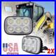 2x LED Head Light To Fit Case IH Ford New holland Skid Steer Replaces 84306337
