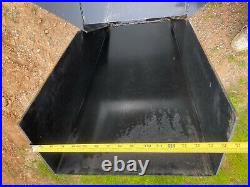 3/4 YARD CONCRETE BUCKET ATTACHMENT Bobcat Skid Steer Loader Cement Sand Water