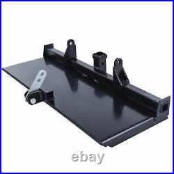 3-Point Attachment Adapter 47 Trailer Hitch for Kubota Bobcat Skidsteer Tractor