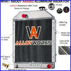 3-ROW RADIATOR Fits NEW HOLLAND SKID STEER L555 L554 JOHN DEERE 675 # MG771716