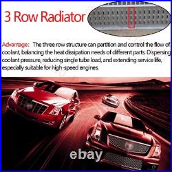 3 Row Radiator Fits New Holland Skid Steer L555 L554 John Deere 675 #mg771716
