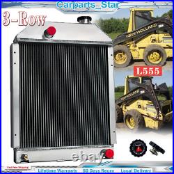 3 Row Radiator For Skid Steer Loader New Holland L555 L554, John Deere OE 771706