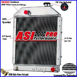 3 Row Radiator fit for Ford New Holland L555 L554 John Deere 675 771716 771706