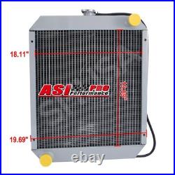 3 Row Radiator for Ford New Holland Skid Steer LS180 LX865 LX885 L865 L885