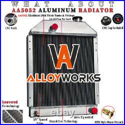 3 Rows RADIATOR FIT SKID STEER LOADER NEW HOLLAND L555 L554, JOHN DEERE MG771716