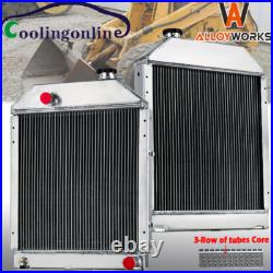 3 Rows RADIATOR FIT SKID STEER LOADER NEW HOLLAND L555 L554, JOHN DEERE MG771716