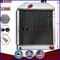 3-row Radiator Fit New Holland Skid Steer L555 L554 John Deere 675 Oem# Mg771716