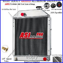 3-row Radiator For New Holland Skid Steer L555 L554 John Deere 675 #mg771716 New