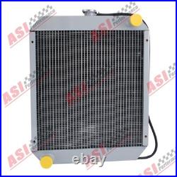 3Row Aluminum Radiator for Ford New Holland Skid Steer LS180, LX865, LX885, L865