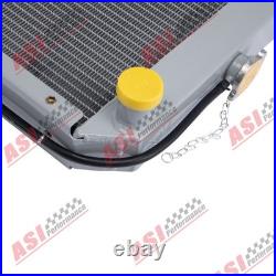 3Row Aluminum Radiator for Ford New Holland Skid Steer LS180, LX865 LX885 L865