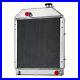 3Row Radiator For Ford New Holland L555 John Deere Skid Steer Loader 675 771706