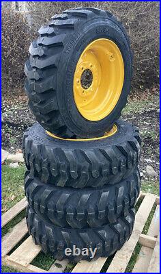 4-10-16.5 SKS-1 Skid Steer Tires/Rims for New Holland L553, L555, LS150 (6 LUG)