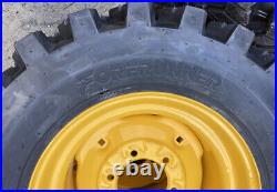 4-10-16.5 SKS-9 Skid Steer Tires/Rims for New Holland (6 LUG) (SKS753 STYLE)