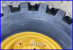 4-10-16.5 SKS-9 Skid Steer Tires/Rims for New Holland (6 LUG) (SKS753 STYLE)