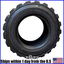 (4) 12-16.5 12Ply Skid Steer Loader Tires Bobcat CAT Case Deere 12X16.5-12 Tire