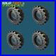 4, 12-16.5/33x12-20 Solid Skid Steer Tires fits New Holland L175, LS185, Komatsu