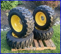 4-12-16.5 SKS-1 Skid Steer Tires/Rims for New Holland LS180 & more