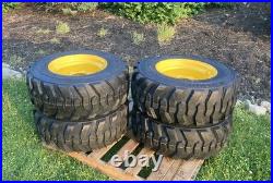 4-12-16.5 SKS-1 Skid Steer Tires/Rims for New Holland LS180 & more