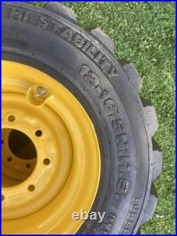 4-12-16.5 SKS-1 Skid Steer Tires/Rims for New Holland LS180 & more