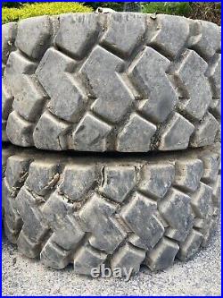 4-12X16.5 HD FOAM FILLED Skid Steer Tires-Wheels for New Holland-12-16.5-no flat