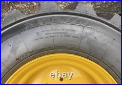 4-14-17.5 Galaxy XD2010 Skid Steer Tires/Rims for New Holland, John Deere, Gehl
