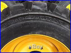 4 Galaxy Hulk L5 HD 10-16.5 Skid Steer Tires/Wheels/Rims for New Holland-10X16.5