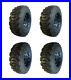 4-HD 12-16.5 SKS-8 Skid Steer Tires/Rims, Case, New Holland Gray-12X16.5-14 PLY