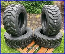 4-HD 12-16.5 SKS-8 Skid Steer Tires for Bobcat, New Holland & more-12X16.5-14PLY