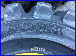 4 HD Camso SKS753 12-16.5 Skid Steer Tires/Wheels/Rim for New Holland 12X16.5